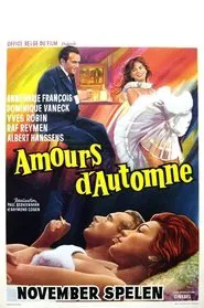 Amours d'automne movie poster