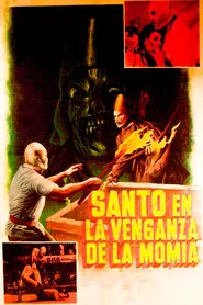 Santo in the Vengeance of the Mummy movie poster