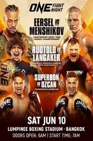 ONE Fight Night 11: Eersel vs. Menshikov movie poster
