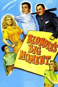Blondie's Big Moment movie poster