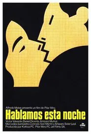 Hablamos esta noche movie poster