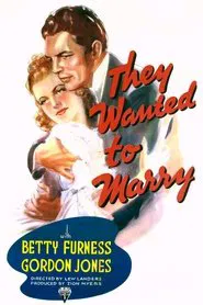They Wanted to Marry movie poster