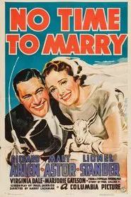 No Time to Marry movie poster