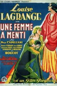Une femme a menti movie poster