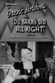 Du Barry Did All Right movie poster