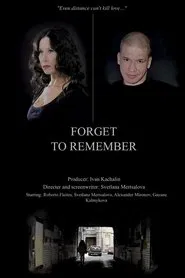 Forget to Remember movie poster