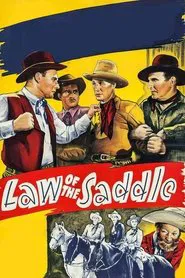 Law of the Saddle movie poster