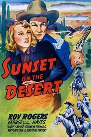 Sunset on the Desert movie poster