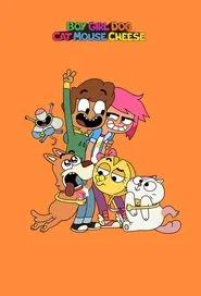 Boy Girl Dog Cat Mouse Cheese tv show poster