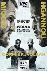 UFC 220: Miocic vs. Ngannou movie poster