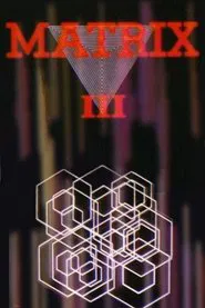 Matrix III movie poster