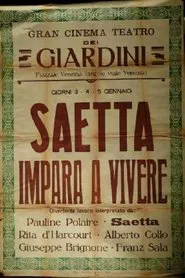 Saetta impara a vivere movie poster