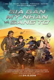 Poster do filme Già Gân, Mỹ Nhân và Găng Tơ