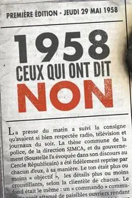 Poster do filme 1958: Those Who Said No