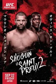 UFC Fight Night 117: Saint Preux vs. Okami movie poster