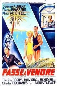 Passé à vendre movie poster