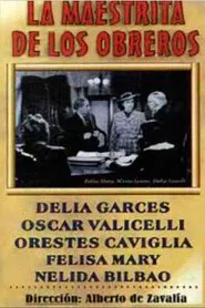 Poster do filme La maestrita de los obreros