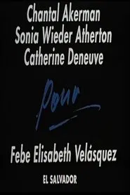 For Febe Elisabeth Velasquez, El Salvador movie poster