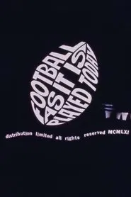 Football as It Is Played Today movie poster