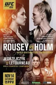 UFC 193: Rousey vs. Holm movie poster