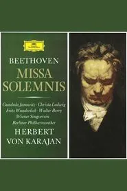 Poster do filme Beethoven · Missa Solemnis - Herbert von Karajan