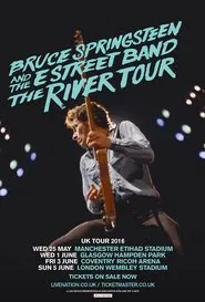 Bruce Springsteen - The River Tour - Wembley 2016 movie poster