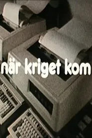 När kriget kom movie poster