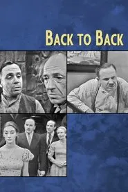Back to Back movie poster