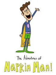 Poster da série The Adventures of Napkin Man