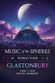 Coldplay - Live at Glastonbury movie poster
