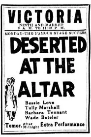 Poster do filme Deserted at the Altar