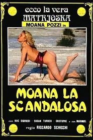 Moana, La Scandalosa movie poster