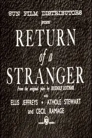 Return of a Stranger movie poster