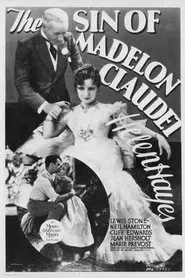 Poster do filme O Pecado de Madelon Claudet