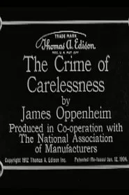 The Crime of Carelessness movie poster