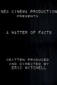 A Matter of Facts movie poster