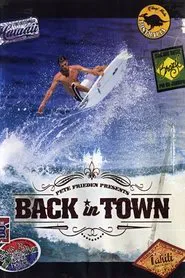 Back in Town movie poster