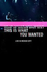 Placebo - This Is What You Wanted: Live in Mexico City movie poster