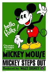 Mickey Steps Out movie poster