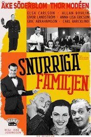 Snurriga familjen movie poster