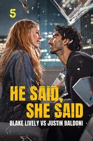 He Said, She Said: Blake Lively vs Justin Baldoni movie poster