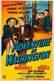 Adventure in Washington movie poster
