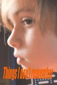 Things I Don't Remember movie poster
