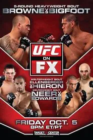 UFC on FX 5: Browne vs. Bigfoot movie poster