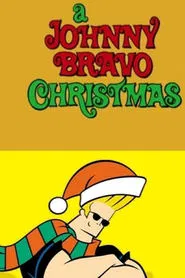 A Johnny Bravo Christmas movie poster