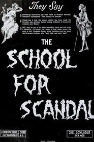 The School for Scandal movie poster