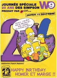 20 years of Simpsons movie poster