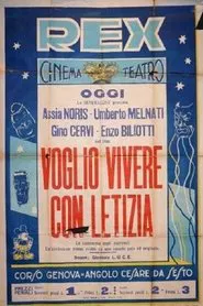 Voglio vivere con Letizia movie poster