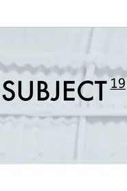 Subject 19 movie poster