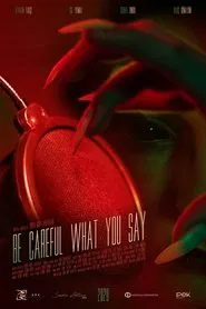 Be Careful What You Say movie poster